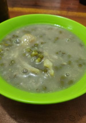 Foto resep Bubur kacang hijau no santan