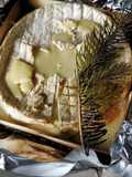 Camembert rôti, romarin ou sapin