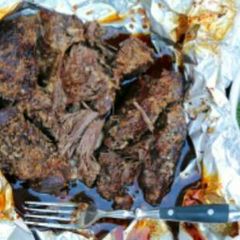 A picture of Shredded mexican beef.