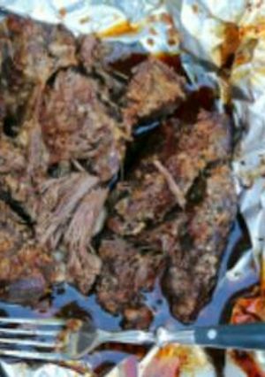 A picture of Shredded mexican beef.