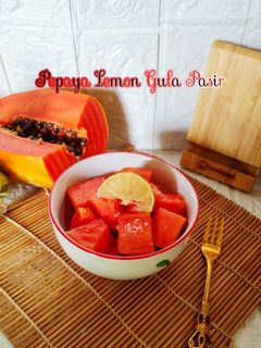 Foto resep Pepaya Lemon Gula Pasir