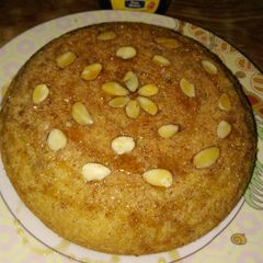 A picture of Almond cake.