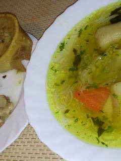 Velőscsont-leves recept fotója