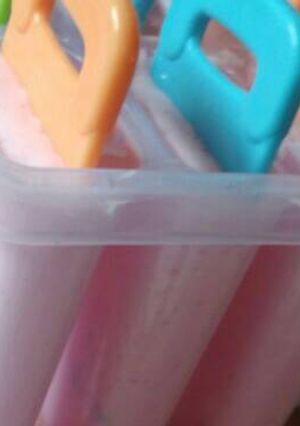 Foto resep Ice cream yogurt strawberry