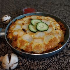 A picture of Meditrian pasta Fritatta.