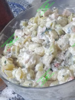 عکسی از دستور سالاد ماکارونی