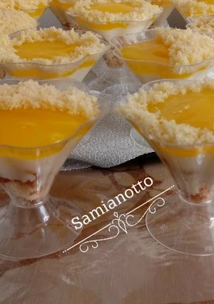 Une photo de Dessert flan au citron🍋