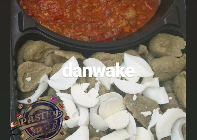 Recipe of Ultimate Dumplings and sauce (Danwake)