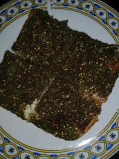 صورة لوصفة فطاير الزعتر 😋😋
