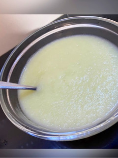 Una foto de Crema de coliflor