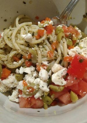 A picture of Zesty Greek Pasta.