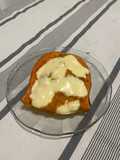Calabacín relleno de pollo