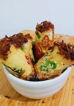 Foto resep Floss Roll Roti Tawar