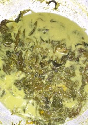 Foto resep Sayur daun singkong santan