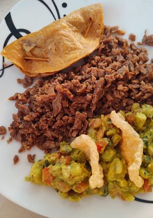 Una foto de Salsa de aguacate