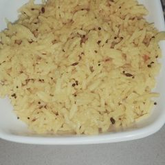 Jeera rice A picture of Jeera rice.