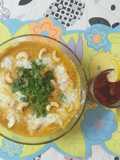 Kaju Curry & Beetroot Juice