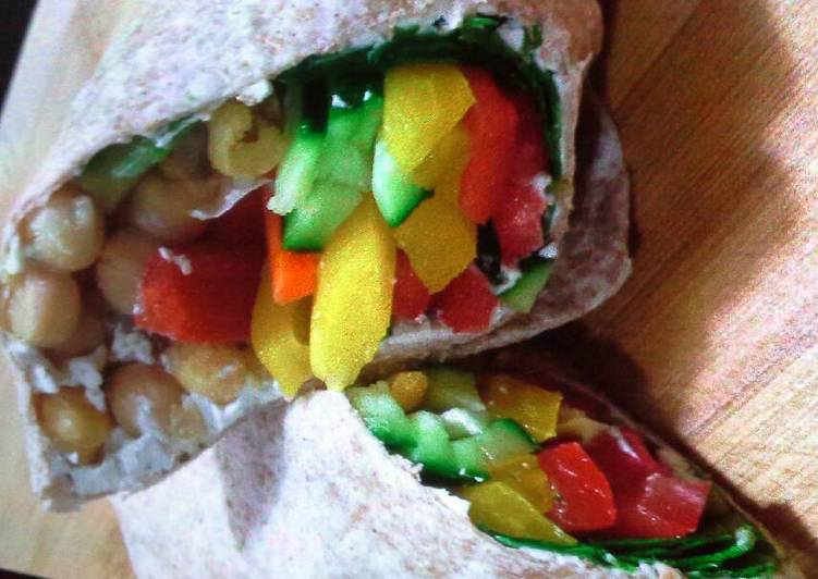 Easiest Way to Make Super Quick Homemade &#34;Wrap it up&#34; healthy lunch