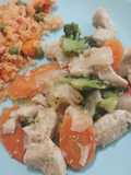 Pollo agridulce