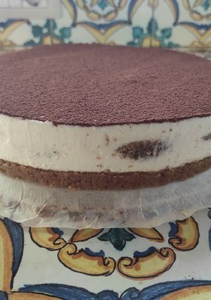 Foto di Cheesecake al caffè senza lattosio ☕