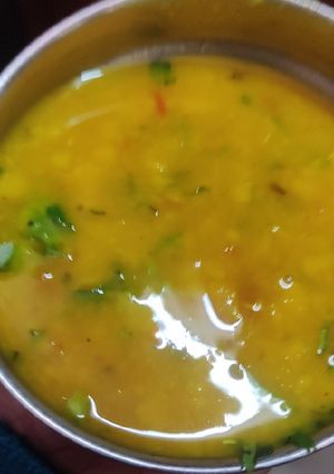 A picture of Tadka daal.