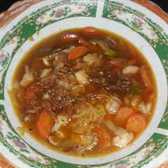 รูปของ Tumis sawi putih, wortel dan udang