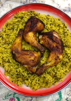 صورة لوصفة مموش ساده مع دجاج مشوي