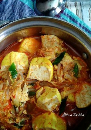 Foto resep Sundubu Jjigae / Sup Tahu Pedas Korea (pr_asianfood)