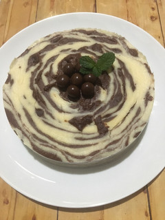Foto resep Puding Roti Tawar Marmer