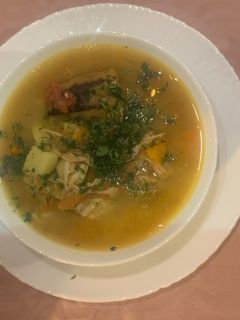 Una foto de Sopa criolla