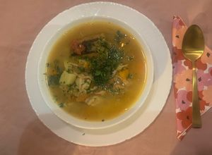 Una foto de Sopa criolla