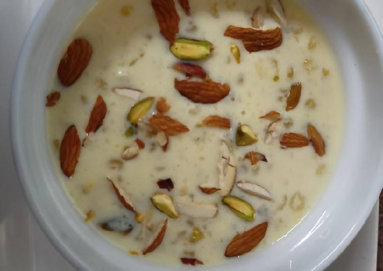 Steps to Make Perfect Sago Samak kheer