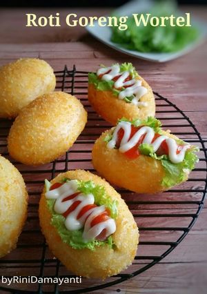 Foto resep Roti Goreng Wortel