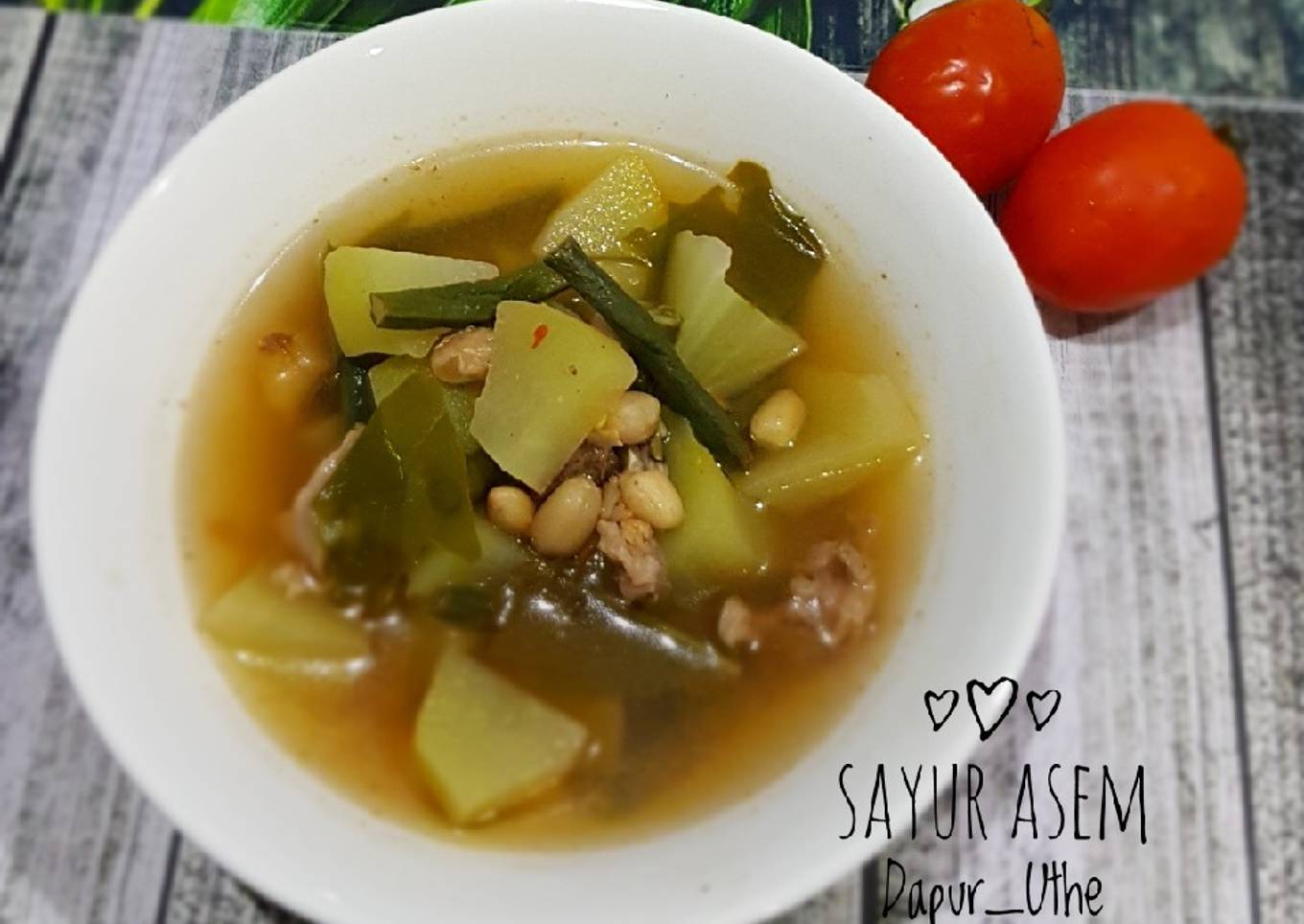 Sup sayur asam jawa