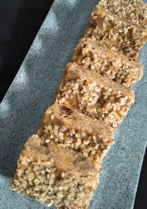 Foto resep Mung bean banana cake