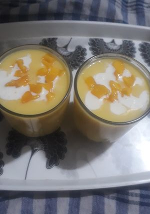 मैंगो शेक (mango shake recipe in Hindi) रेसिपी मुख्य फोटो