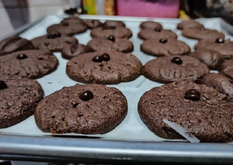 Cara Gampang Menyiapkan Chocochip cookis otang (oven tangkring) yang Enak Banget