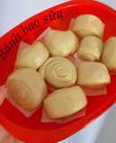 Bánh bao sữa cacao - ăn dặm