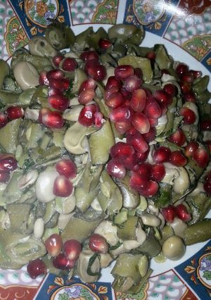 صورة لوصفة فول مقلى بقشرو