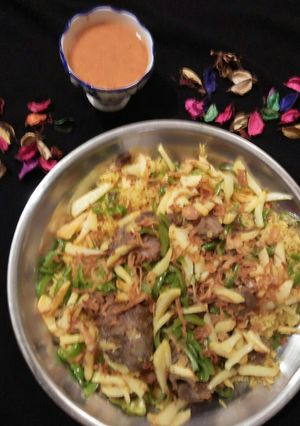 A picture of Mutton mandi.