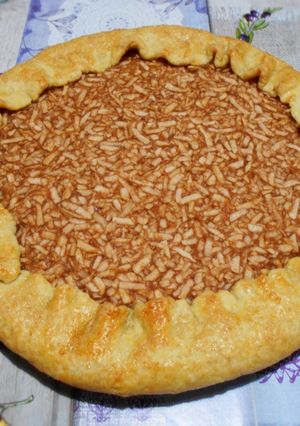 Almás - fahéjas galette recept fotója