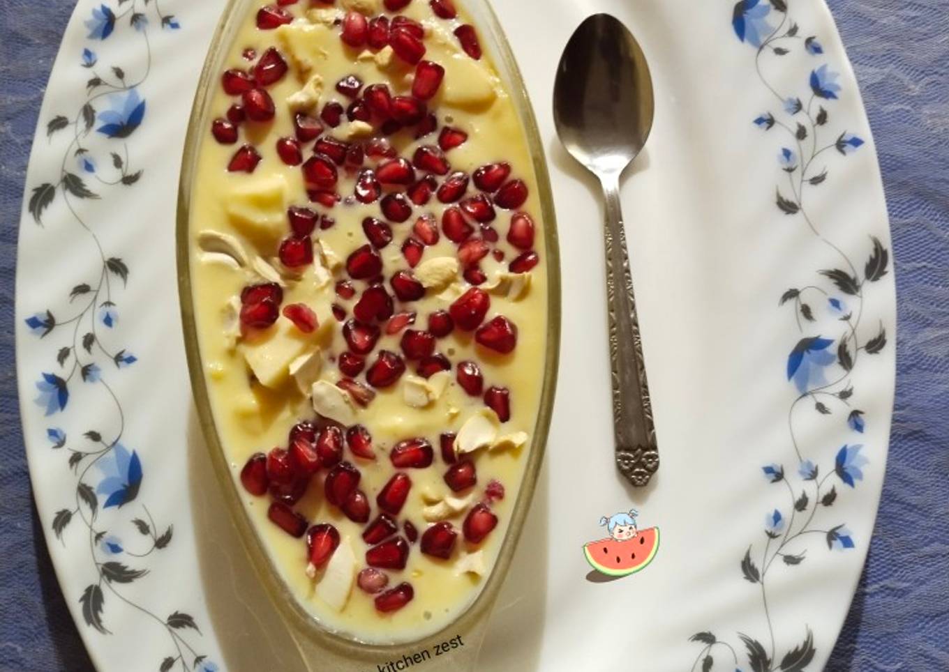 Fruits Custard