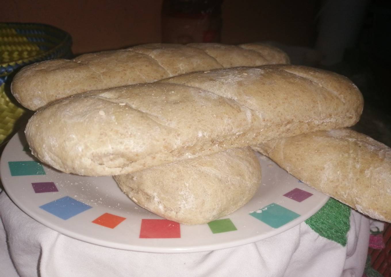 Pan rústico (baguette)