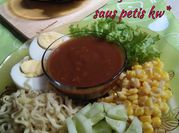 Gambar rujak mie basah