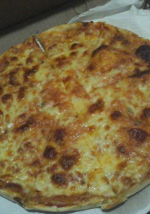 Una foto de Pizza casera fácil