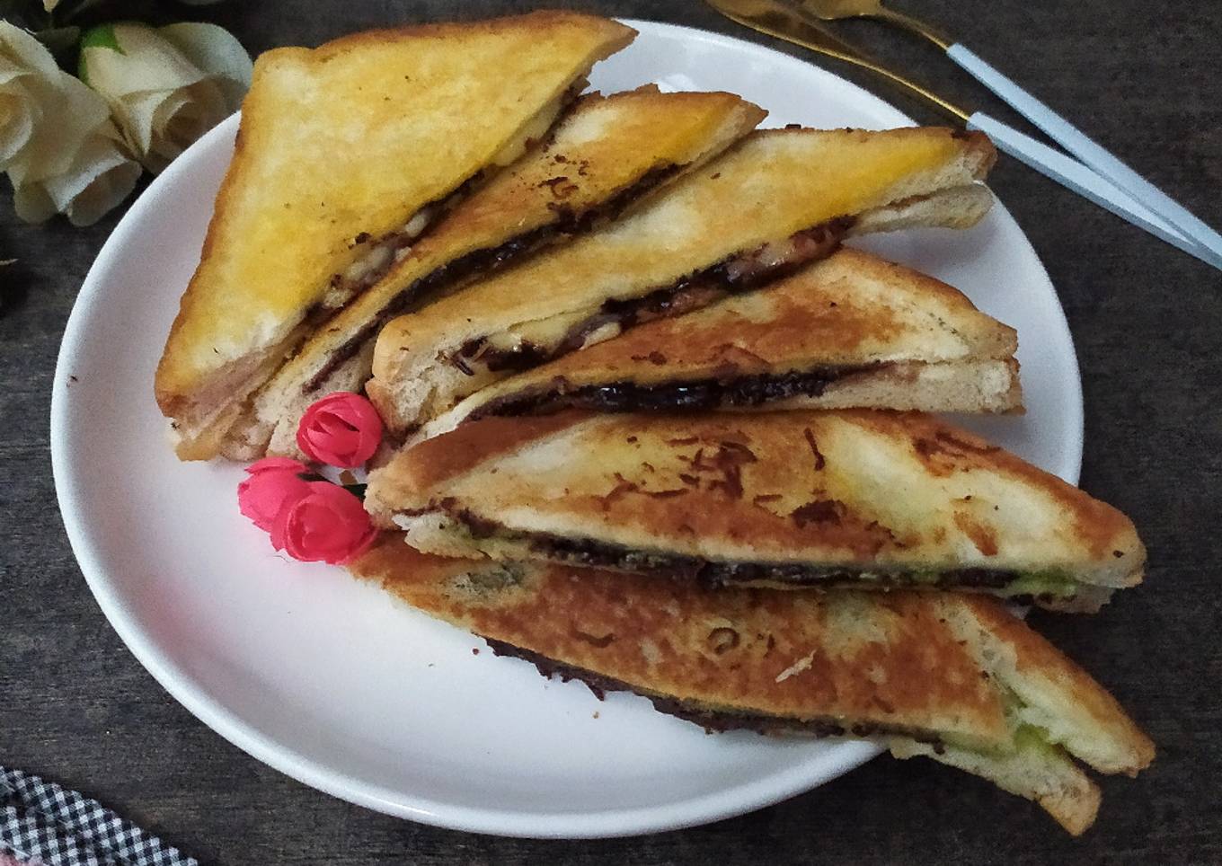 Roti Bakar Coklat Keju