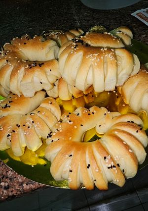 صورة لوصفة بريوش قواقع الأمير 😋🇵🇸