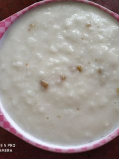தேங்காய் பால் கஞ்சி (Thenkaai paal kanji recipe in tamil) செய்முறை முக்கிய புகைப்படம்