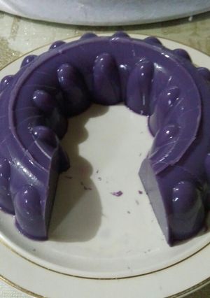 Foto resep Pudding Ubi Ungu