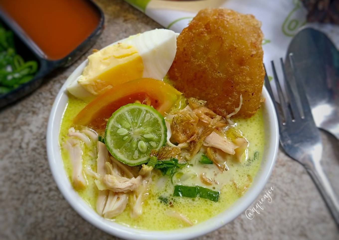 Soto ayam medan